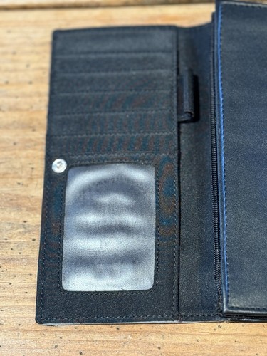AUDREY HEPBURN Wallet ROMAN HOLIDAY B/W Photo w/BLING Snap Close Coin Pockets - Picture 6 of 9
