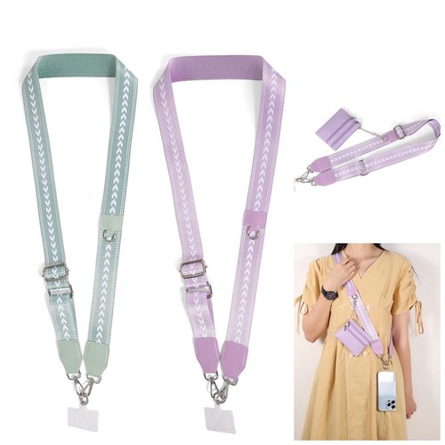 With Zipper Pocket Phone Strap with Wallet Phone Accessories