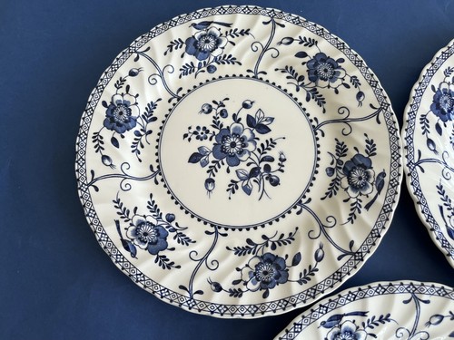 3 JOHNSON BROTHERS INDIES SALAD LARGE SIDE PLATES 23cm - GOOD CONDITION - Picture 2 of 9