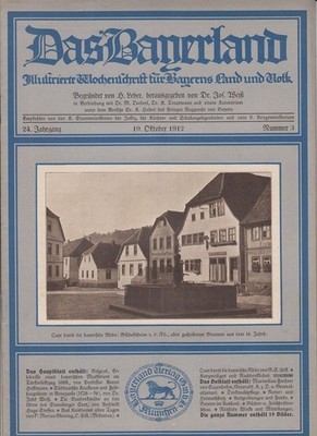 Das Bayerland - Illustrierte Wochenschrift für Bayerns Land und Volk - - Nummer 