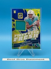 2024 Panini Donruss Optic Jaylen Wright RC First Year Fresh Blue Hyper #FYF-JWT