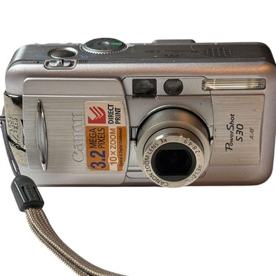 Canon PowerShot S30 Digital Camera Set Some operations