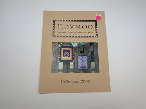 Iluvmoo I Luv Moo Halloween 2000 gezähltes Kreuzstichmuster 6R - Bild 1 von 3