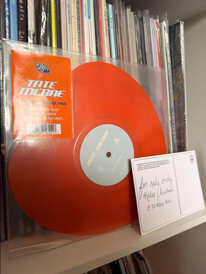   Tate Mcrae   One Day   Orange Heart Shaped Vinyl   SONIC BOOM RARE /200