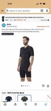 Hevto Men Wetsuit 2mm Neoprene Wet Suit Front Zip - LARGE -NEW