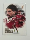 2025-26 Futera Club FX Liverpool Portrait Base #12 Dominik Szoboszlai