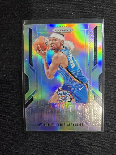 2024-25 Panini Prizm Shai Gilgeous-Alexander Dominance Silver Prizm #11