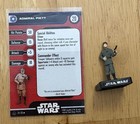 Star Wars Miniatures Alliance & Empire Amiral Piett 24/60 Rare