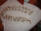 3 Wooden Beaded Garland Coastal Nautical Rope Decor