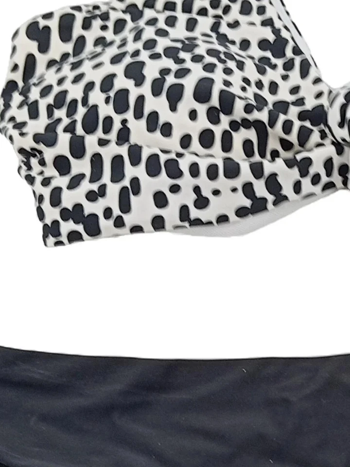 C&A Damen Bikini Gr. M Mehrfarbig Tierdruck Modern Freizeit Strand Sommer - Bild 3 von 4