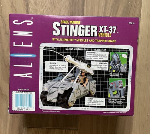 Aliens Space Marine Stinger XT-37 Vehicle by Kenner #65810 - 1992 New In Box - Picture 3 of 4
