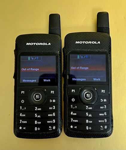 {2X} MOTOROLA SL7550 MotoTRBO UHF R1 403-470Mhz AAH81QCN9NA2AN - Picture 3 of 11