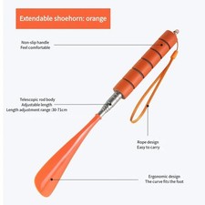Shoe Horn Extra Long Handle Stainless Steel 28" Handled Metal Shoehorn Horns