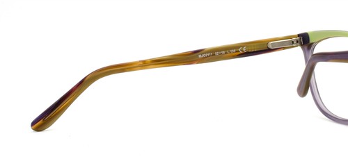 Maui Jim MJO 2111-56A Anteojos Mate Púrpura Verde Amarillo Cuerno 52 mm - Imagen 7 de 8