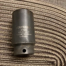 Power built  30 Mm Axle Nut 648469 Socket 1/2” Drive
