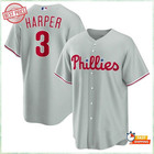 Phillies No.3 Smart Player Bryce Harper Baseball Jersey