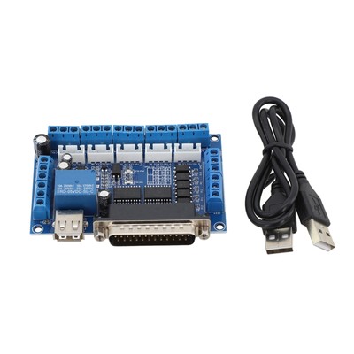 CNC Interface Adapter für Breakout Board und für Schrittmotortreiber über USB