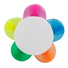 Bright Highlighters Smooth Writing Petal Design Colorful Markers For Artists Kid