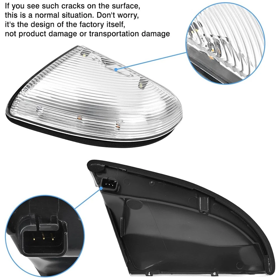 Left/Driver Manual Fold + Heated + Temp Sensor Mirror For 2013-19 Dodge Ram 1500 - Image 3 of 4