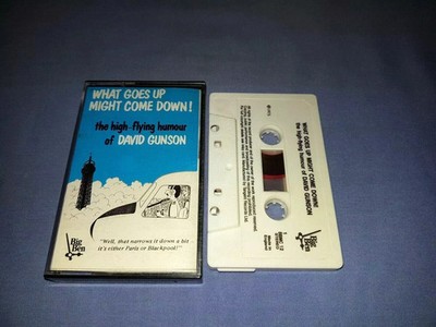 DAVID GUNSON WHAT GOES UP MIGHT COME DOWN CASSETTE TAPE ALBUM
