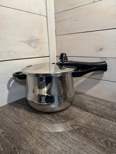 Presto 100th Anniversary 6 Qt. Stainless Steel Pressure Cooker # 0136705 Unused