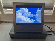 Magnavox DV225MG9 4 Head VCR Video VHS DVD Movie Player  No Remote