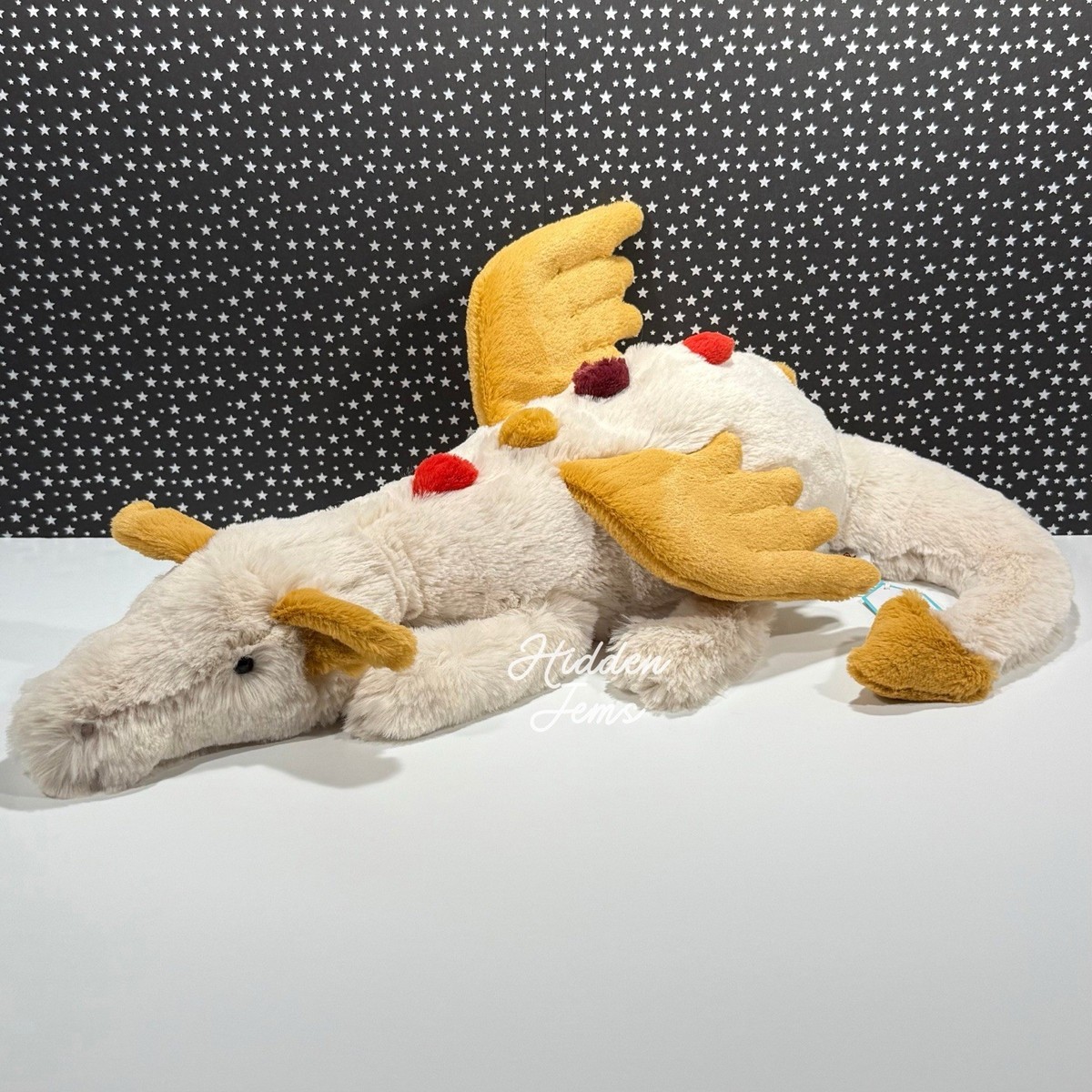 ジェリーキャット Opalite Dragon ロンドン限定 新品 AUTHENTIC❣️Jellycat LARGE OPALITE DRAGON - Soft Plush Toy