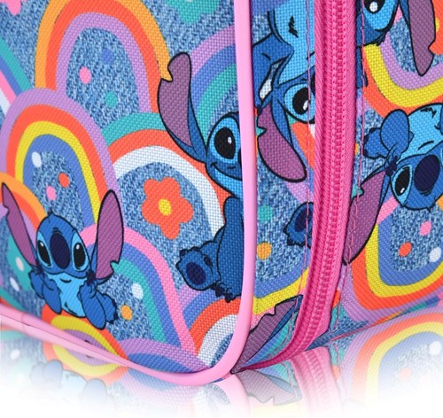 Fiambrera puntada multicolor - duradera y aislada para comidas infantiles - Imagen 6 de 7