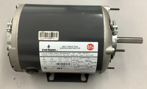 Emerson S55JXREW-8242 PD6004 Belt Drive Fan & Blower Motor, 1/3HP, 1725RPM (R88)