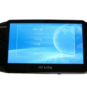 Sony PlayStation Vita PCH-1100 Black Near Mint From Japan