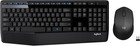 Logitech MK345 Wireless Combo Full-Sized Keyboard Black Palm Rest Comfortable