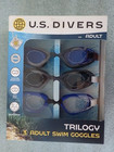 U.S. DIVERS TRILOGY 3 ADULT SWIM GOGGLES — photo 1