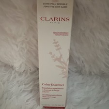 Clarins Calm Essentiel Soothing Emulsion Moisturizer Sensitive 1.7 oz / 50ml New