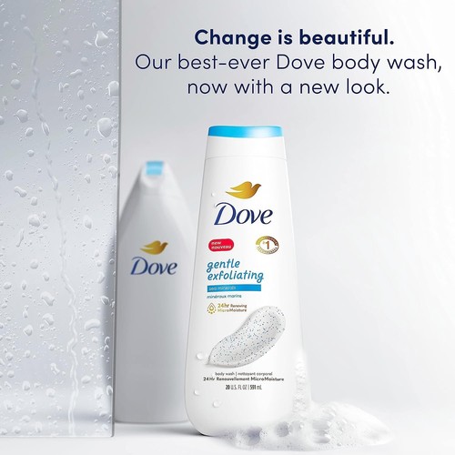 Dove Body Wash Sanftes Peeling mit Meeresmineralien enthüllt sofort sichtbar... - Bild 4 von 8