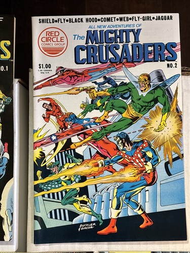 Cómics de alto grado de Mighty Crusaders (Red Circle) 5 números 1, 2, 3, 4, 5 ver fotos - Imagen 3 de 15