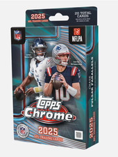 Topps  2025 Topps Chrome NFL Hanger Box