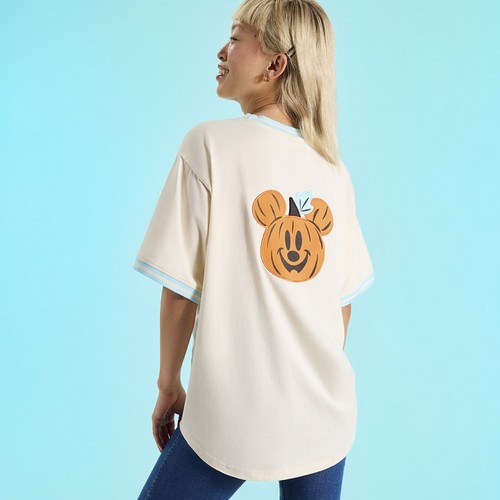 Official Loungefly Disney Mickey And Friends Halloween Sporty Tee - Picture 3 of 4