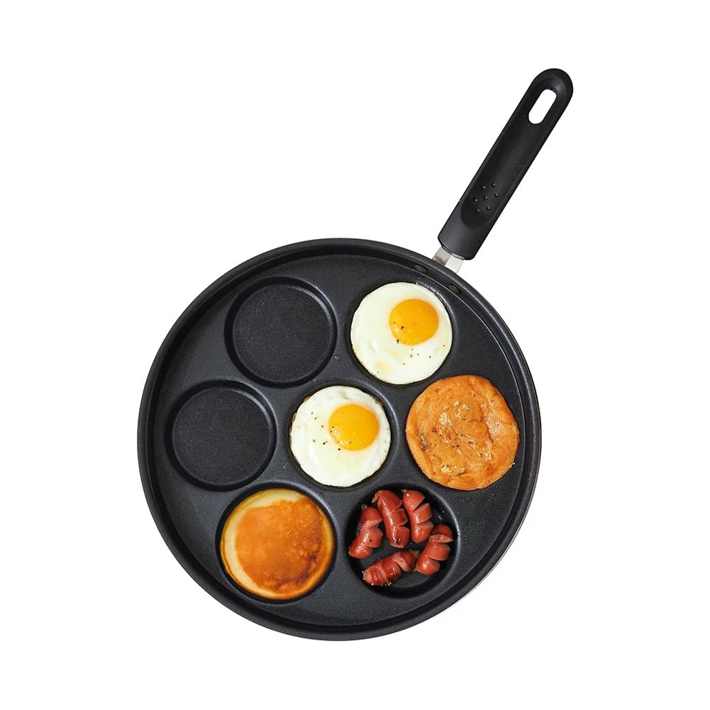Non Stick 7Cup Egg Frying Pan Skillet 11.4 Inch Omelet Pancake Breakfast