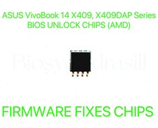 ASUS VivoBook 14 X409, X409DAP Series, ADMIN NO PASSWORD FIRMWARE BIOS CHIP