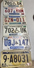 Vintage Tennessee License Plates 6