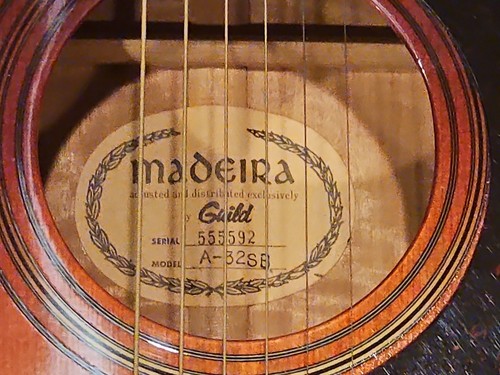 Gitarre Madeira von Guild A-32SB mit Hartschalenkoffer - Bild 7 von 21