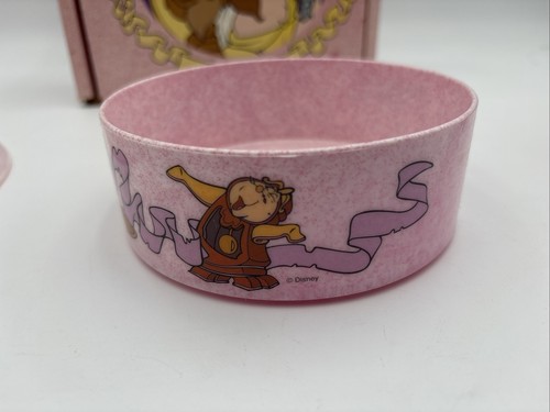Vintage Disney Die Schöne und das Biest 3-teiliges Geschirrset Teller Schale & Becher - Bild 19 von 21