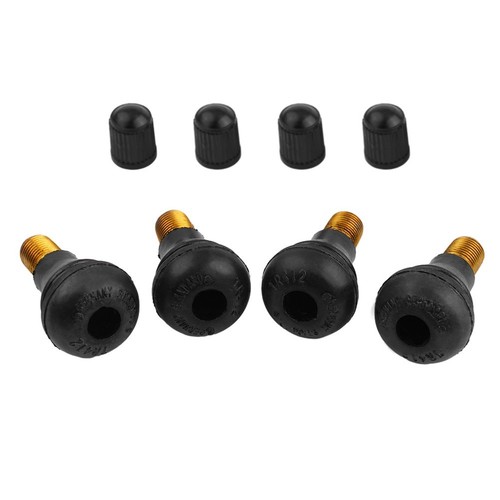 TR412 Rubber Nozzle Tyre Valve Stems 4PCS High Quality Rubber Valve TR412 - Picture 6 of 23