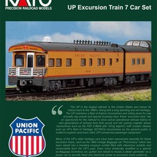 KATO 106-086 Union Pacific Excursion Train 7-Car Set for