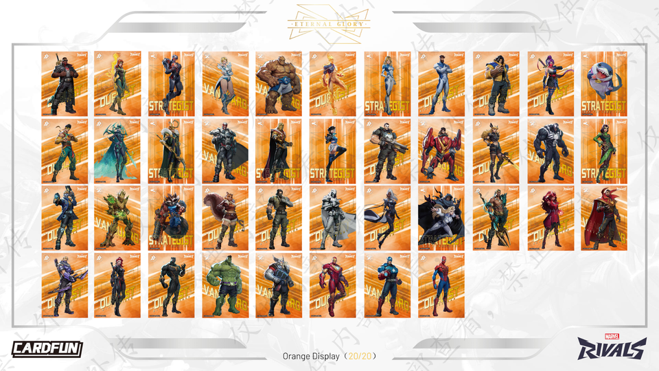 Marvel Rivals Eternal Glory Hobby Case 10 boxes Card Fun 2026 ...