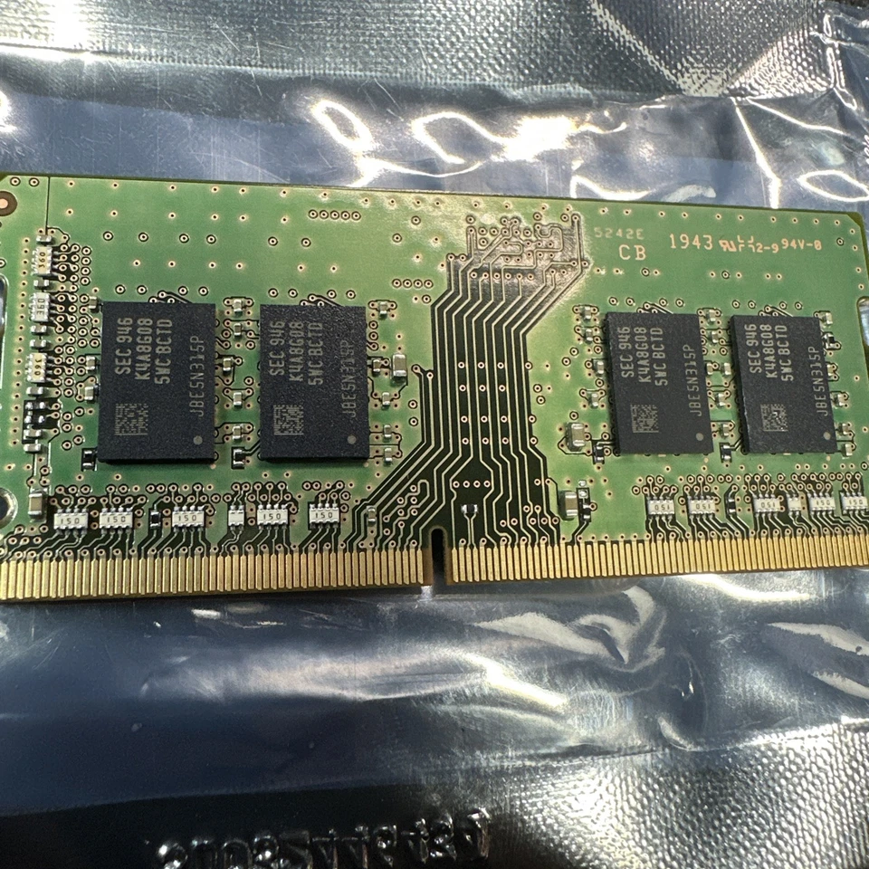 Samsung 8GB DDR4 PC4-21300 1Rx8 SO-DIMM Laptop RAM M471A1K43CB1-CTD - Image 3 of 3