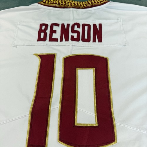 Vintage Nike FSU Florida State Seminoles Jersey Men 2XL Team 90s Y2K READ Benson - Picture 9 of 12
