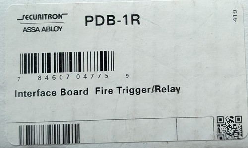 Assa Abloy PDB-1R Fire Interface Board Fire Trigger Relay - SAME DAY SHIPPING