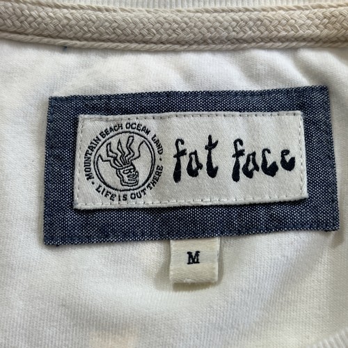 FatFace Mens Campervan T-Shirt M Off White Cotton Graphic Tee Summer Casual - Picture 17 of 20