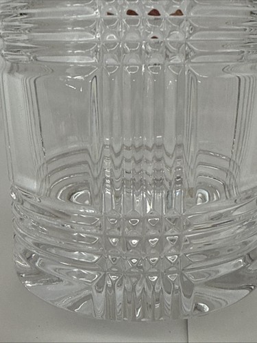 Ralph Lauren Old Fashioned Lowball Whiskey Glas Kristall Glen Plaid GUC - Bild 6 von 13